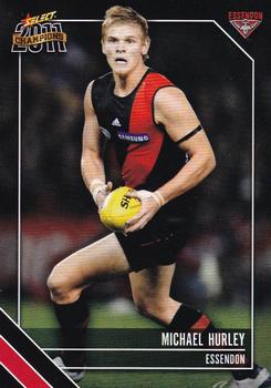 2011 Select AFL Champions #53 Michael Hurley Front